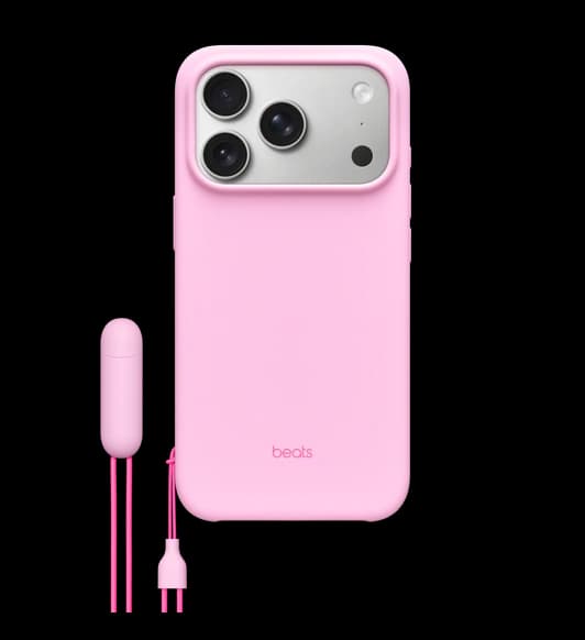 Beats iPhone 17 Pro Kickstand Case with MagSafe and Camera Control – Pebble Pink price in Pakistan at Apple Pakistan